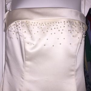 Ivory colored Anne Stanley gown